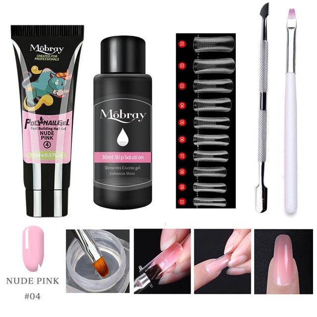 Extension Gel Nail Art  Set