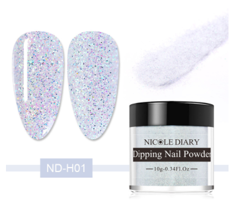 Holographic Dipping Powder