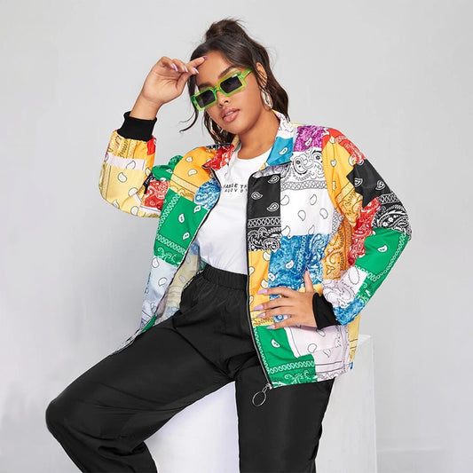 Women's Color Block Jacket