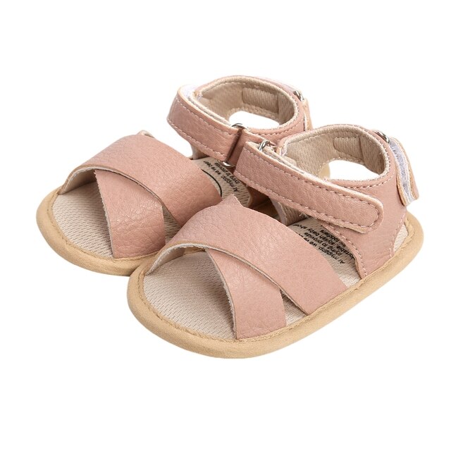 Baby Girls Leather Sandals