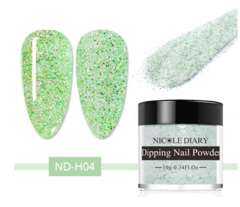 Holographic Dipping Powder